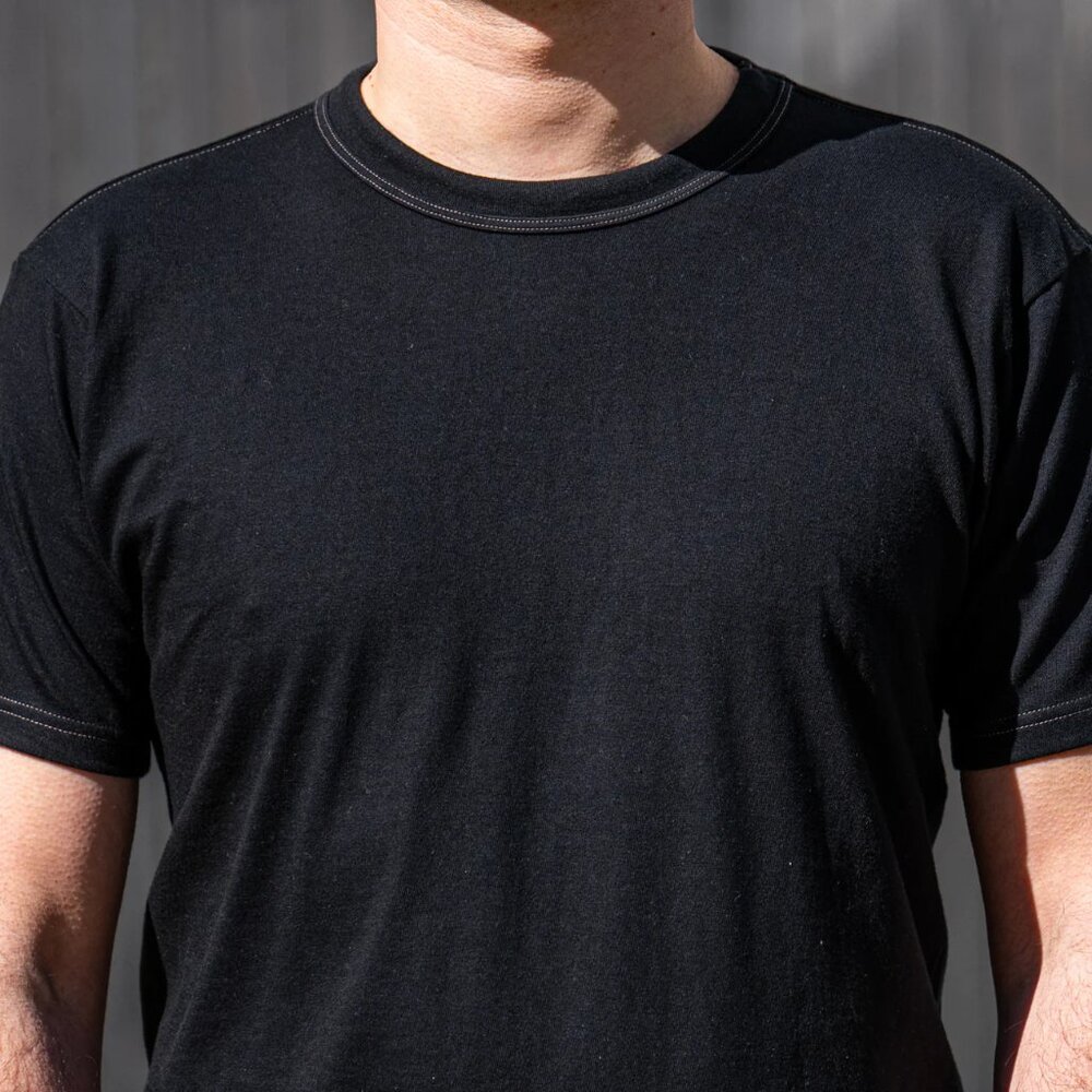 Whitesville T-SHIRT WV73544 2-PACK Black Size XL (JP Mens Size)